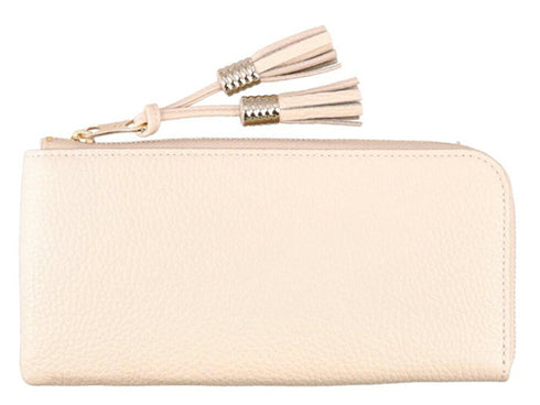 【豊岡財布 アトリエヌウ NU04117 アイボリー】loop(ループ)ロングウォレットS